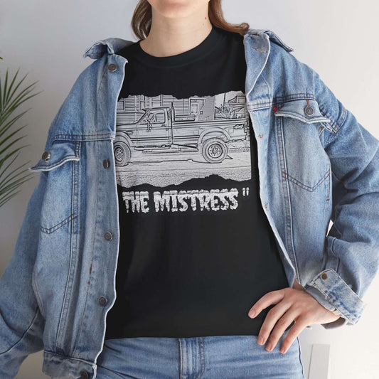 T-Shirt - The Mistress, Ford F250 Black Silhouette Design