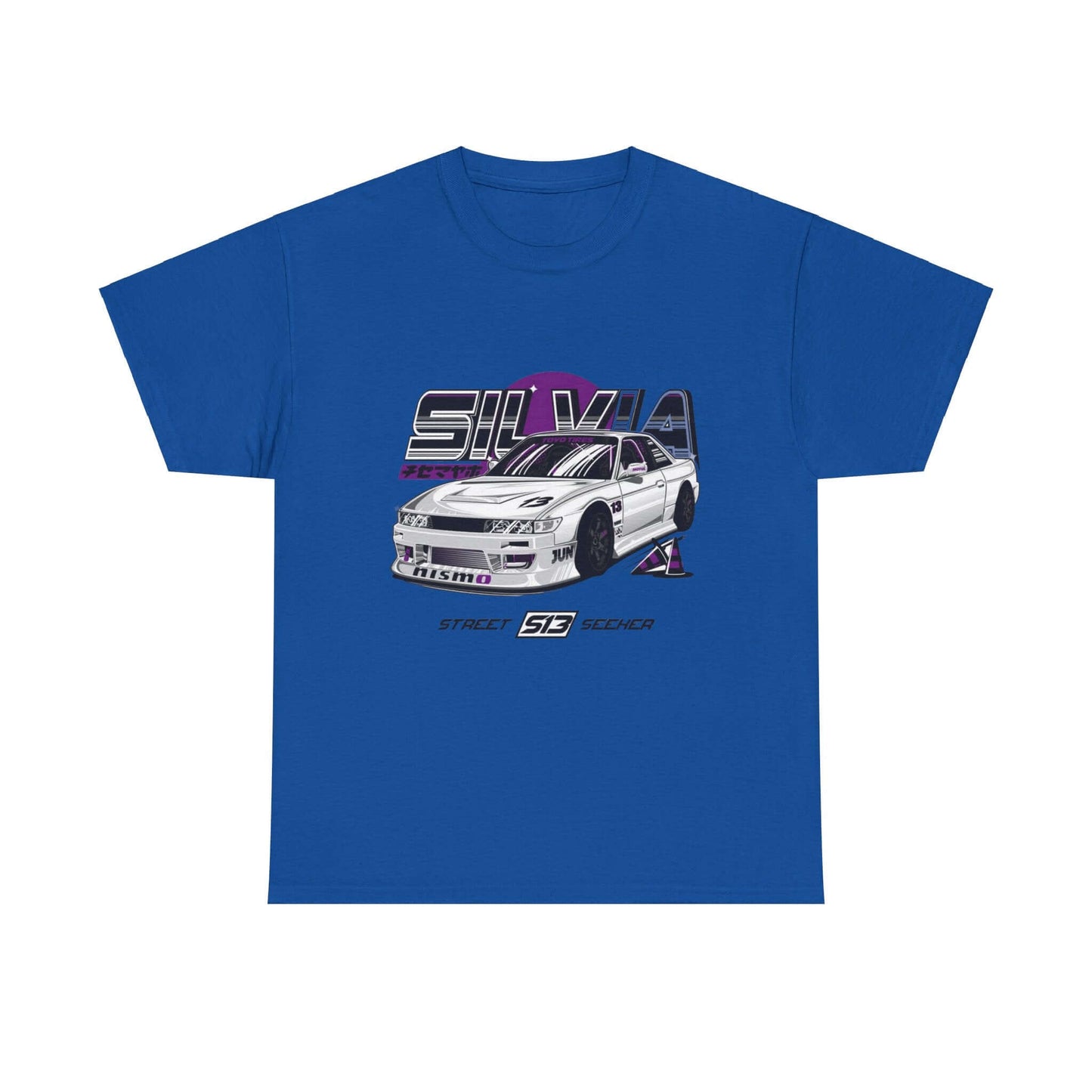 Drift-Ready Silvia S13 Tee - JDM Street Racing Shirt - Tuner Car Enthusiast Top