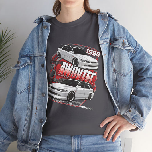 1998 AWD Wagon T-Shirt Retro All Wheel Drive JDM Car Tee