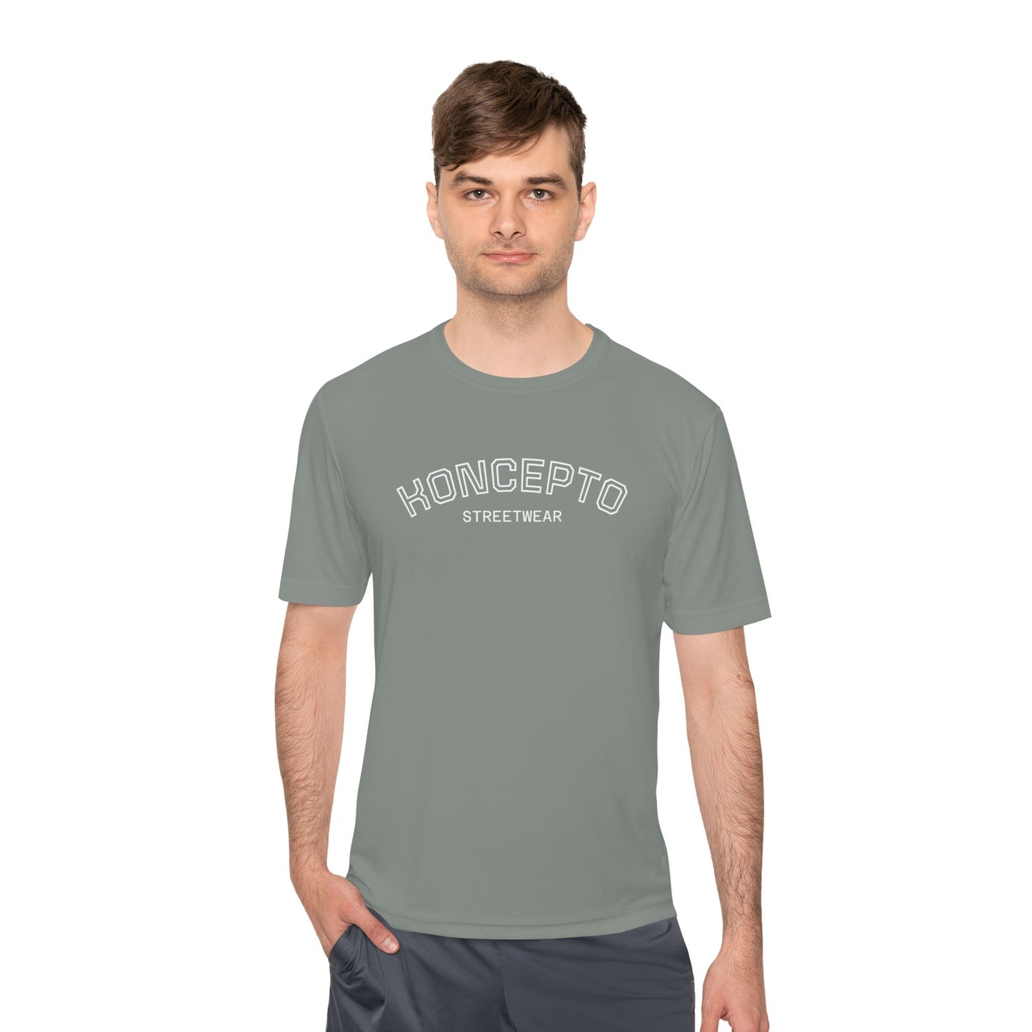 Moisture Wicking Tee - Store Name Branding Shirt