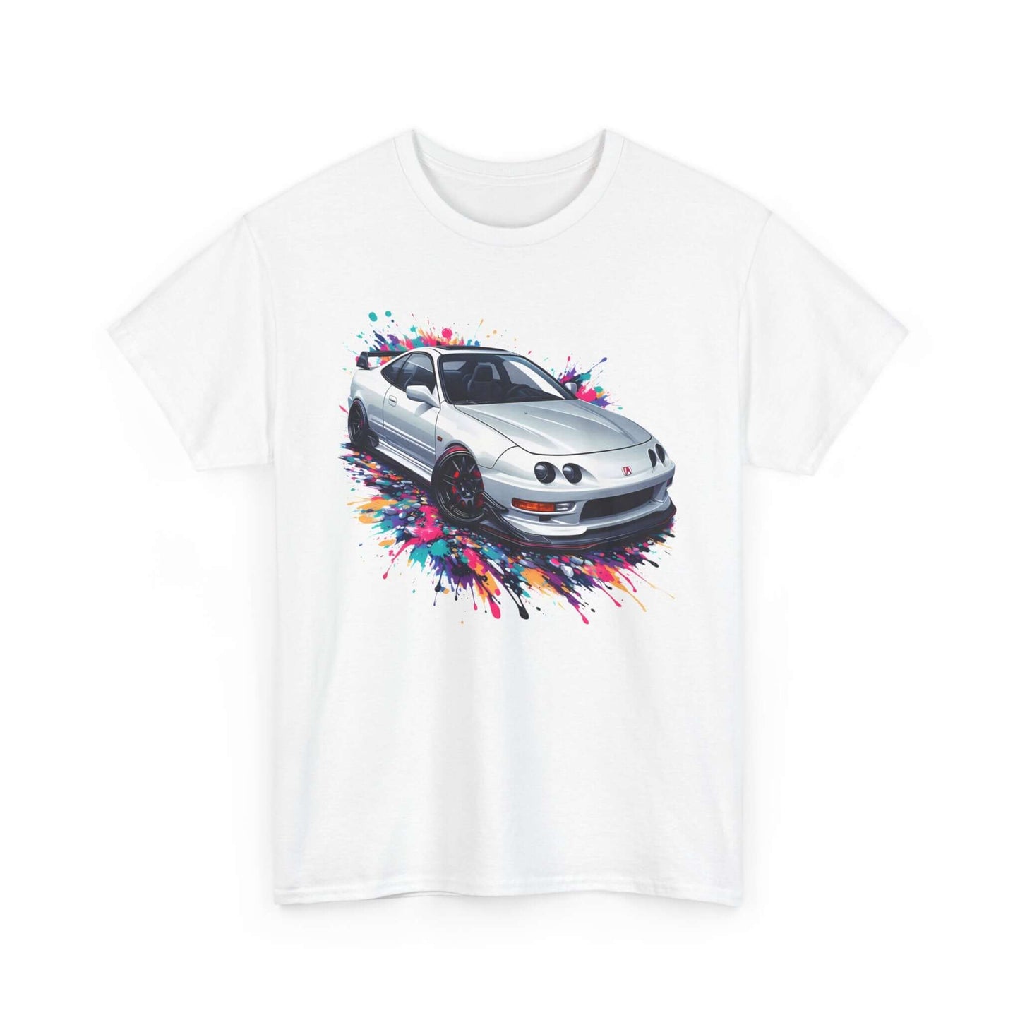 One of the many popular shirts on El Koncepto available in a T-shirt. Acura Integra in white. Jdm Drift Style
