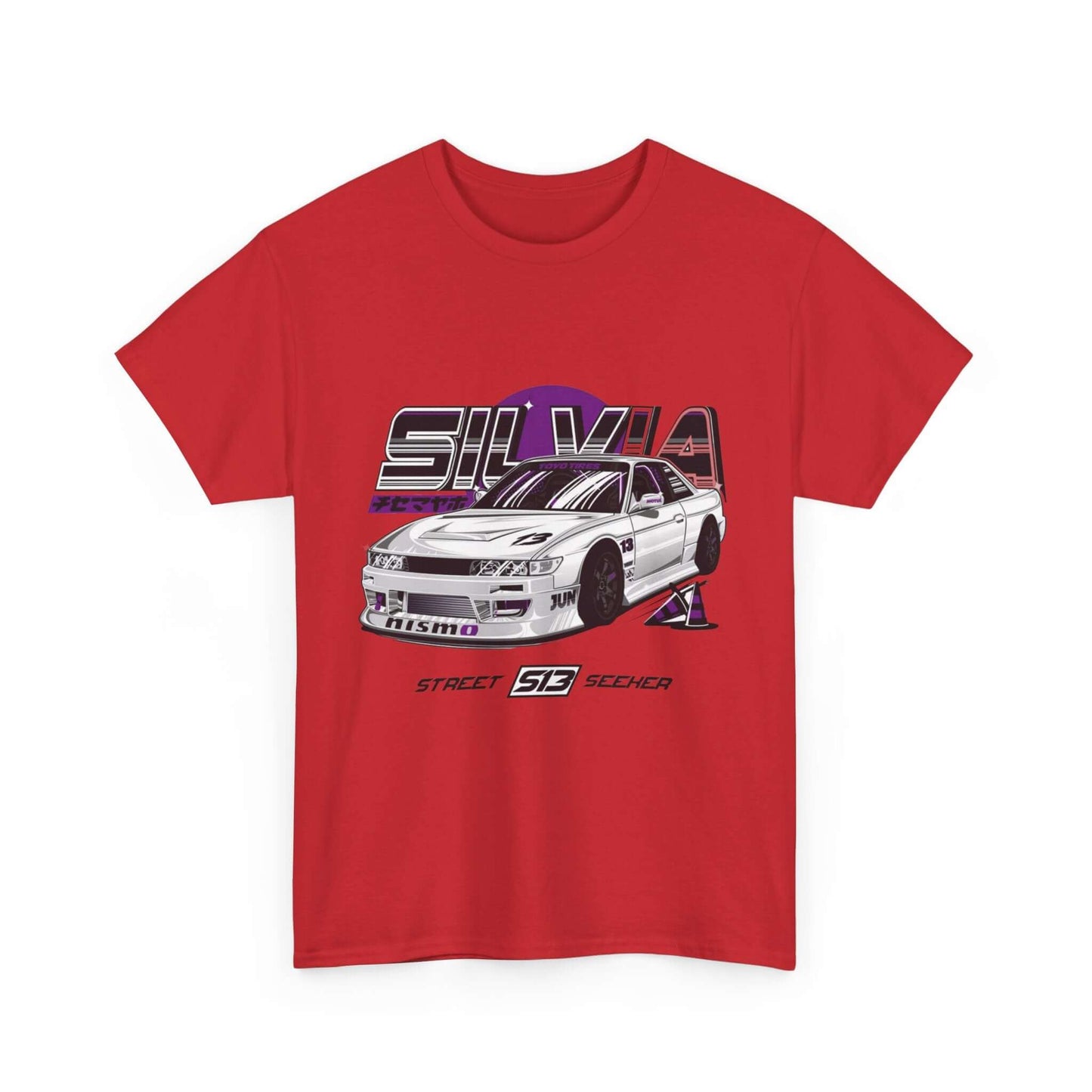 Drift-Ready Silvia S13 Tee - JDM Street Racing Shirt - Tuner Car Enthusiast Top