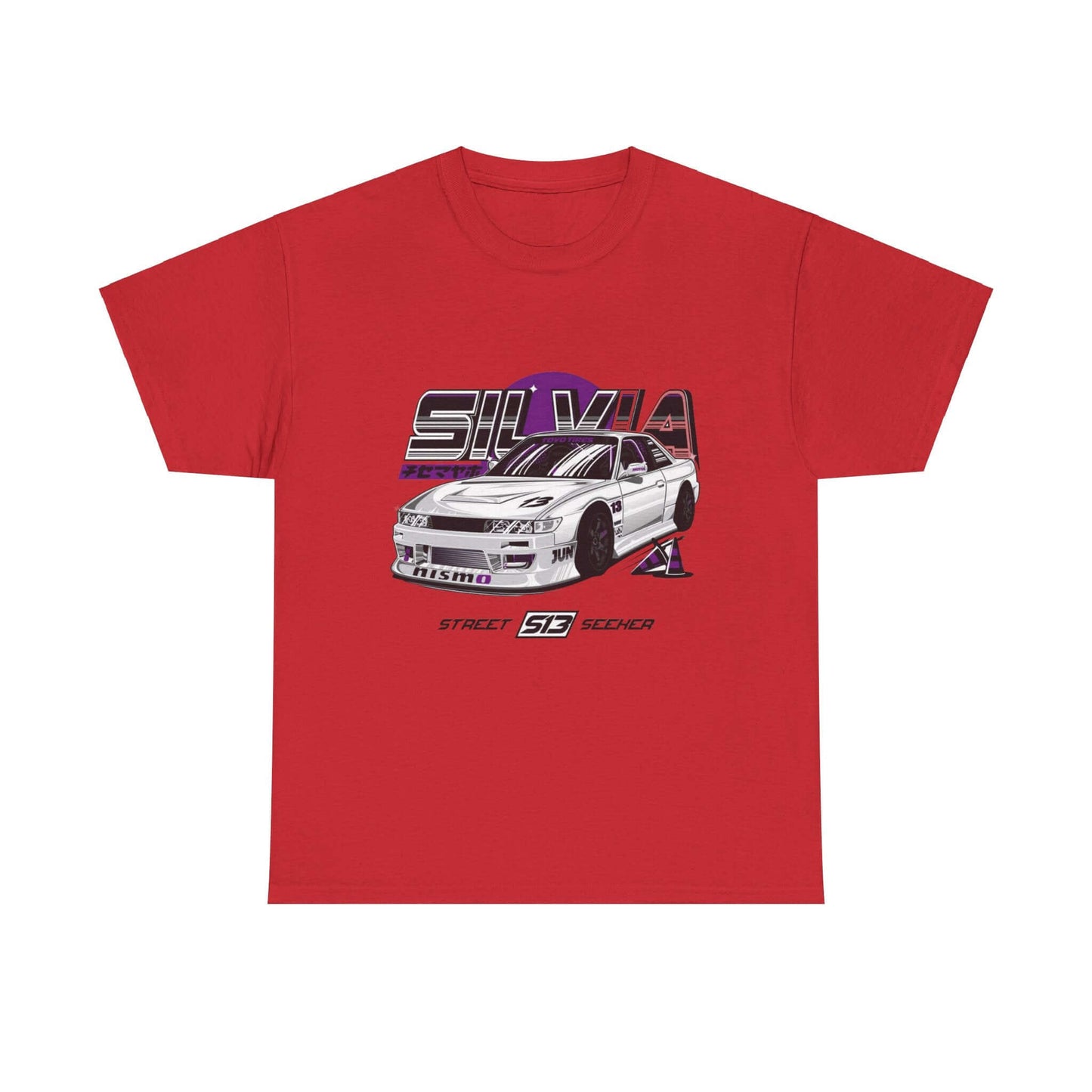 Drift-Ready Silvia S13 Tee - JDM Street Racing Shirt - Tuner Car Enthusiast Top