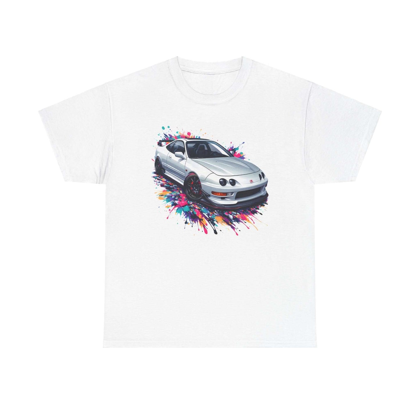 One of the many popular shirts on El Koncepto available in a T-shirt. Acura Integra in white. Jdm Drift Style