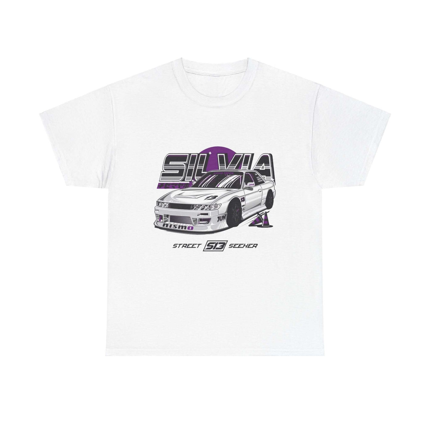 Drift-Ready Silvia S13 Tee - JDM Street Racing Shirt - Tuner Car Enthusiast Top