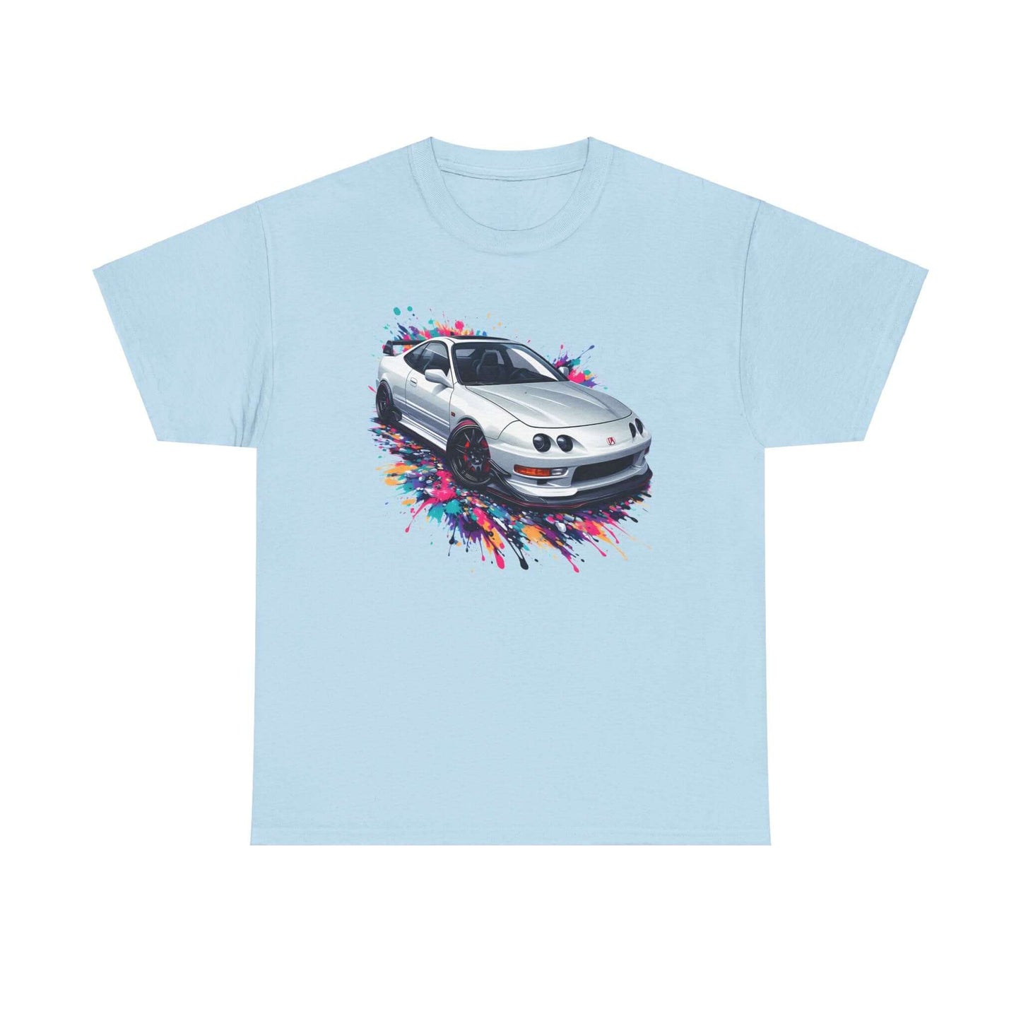 One of the many popular shirts on El Koncepto available in a T-shirt. Acura Integra in white. Jdm Drift Style