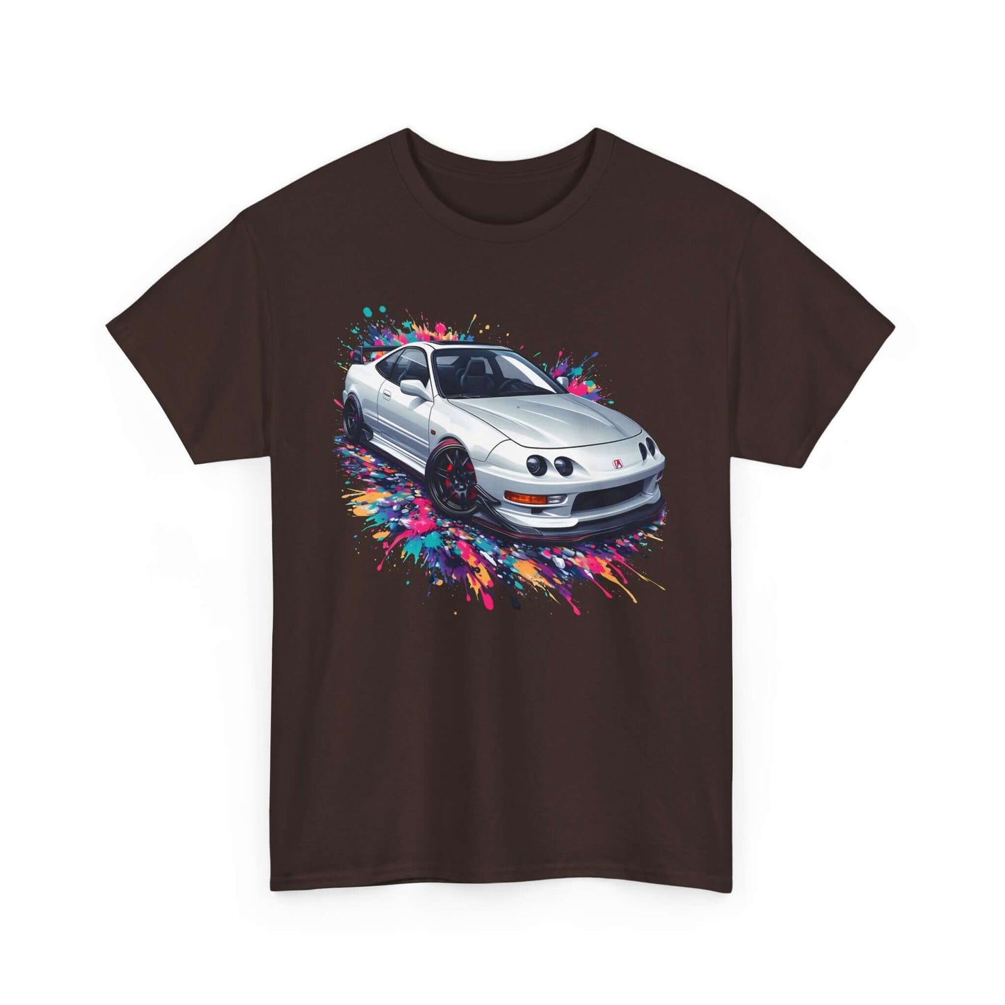 One of the many popular shirts on El Koncepto available in a T-shirt. Acura Integra in white. Jdm Drift Style