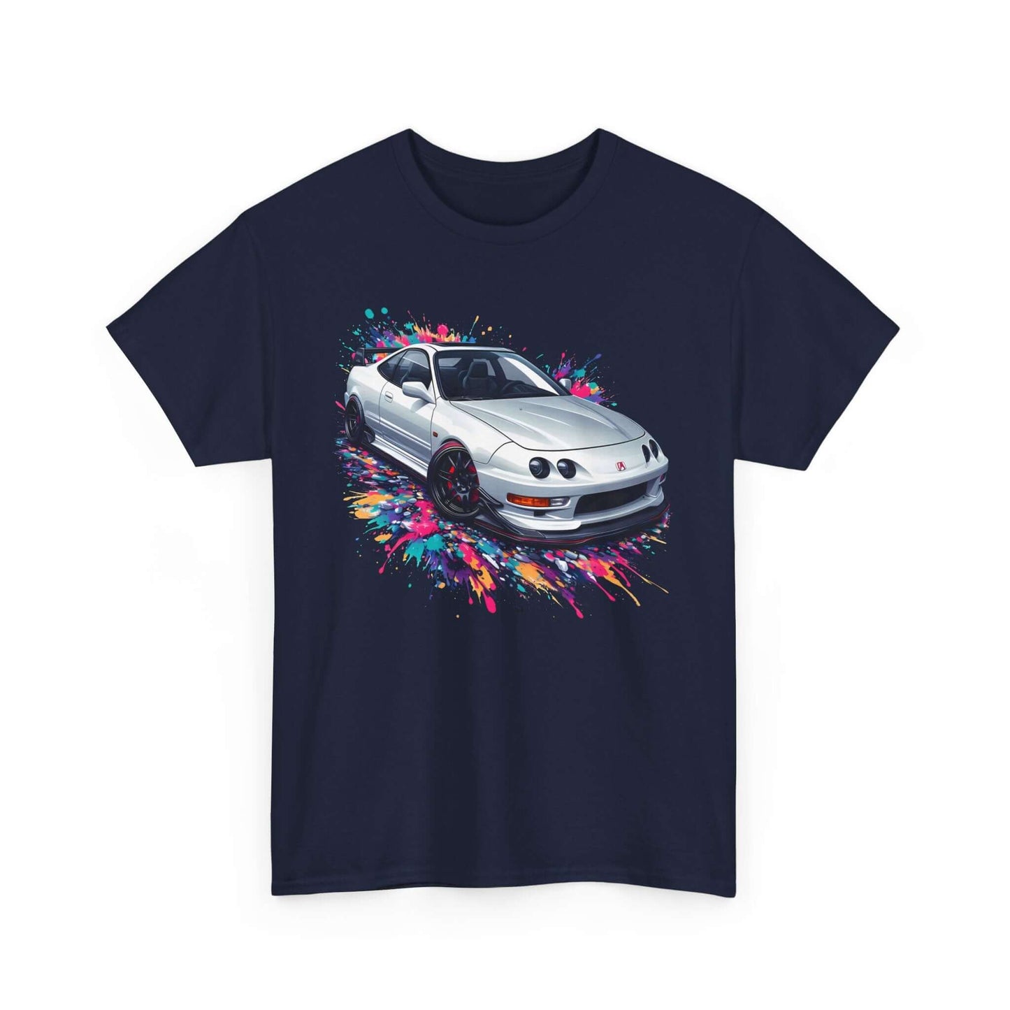 One of the many popular shirts on El Koncepto available in a T-shirt. Acura Integra in white. Jdm Drift Style