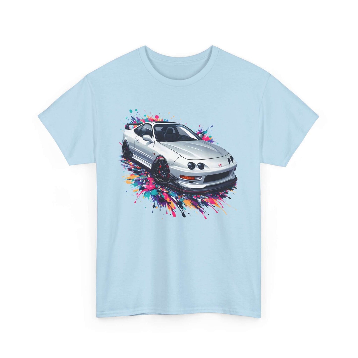 One of the many popular shirts on El Koncepto available in a T-shirt. Acura Integra in white. Jdm Drift Style