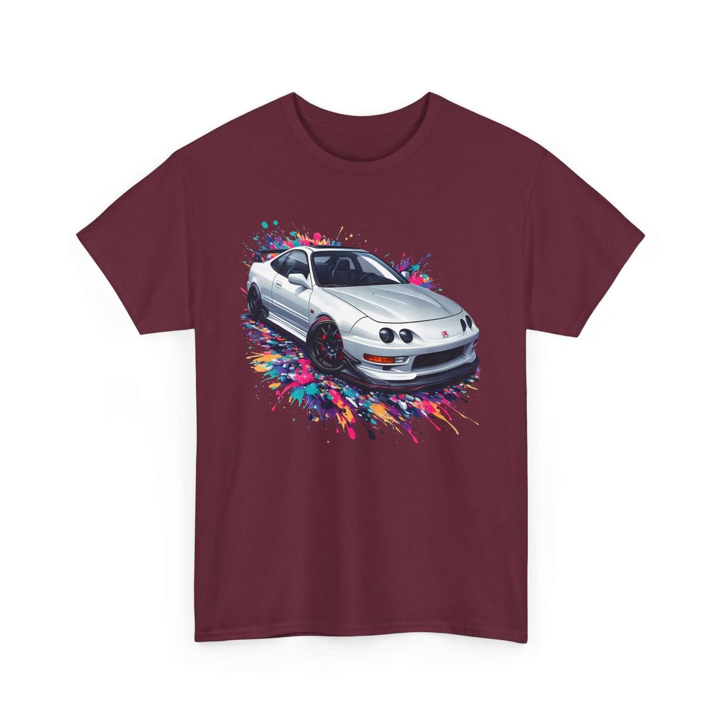 One of the many popular shirts on El Koncepto available in a T-shirt. Acura Integra in white. Jdm Drift Style
