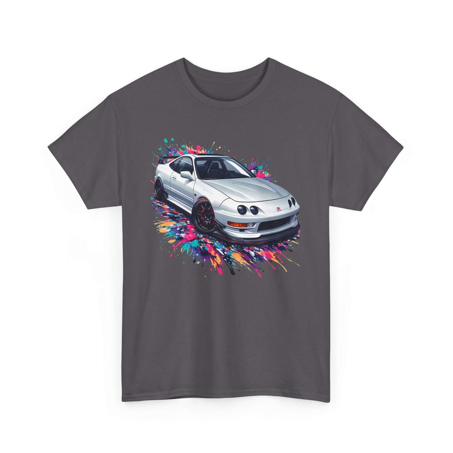 One of the many popular shirts on El Koncepto available in a T-shirt. Acura Integra in white. Jdm Drift Style