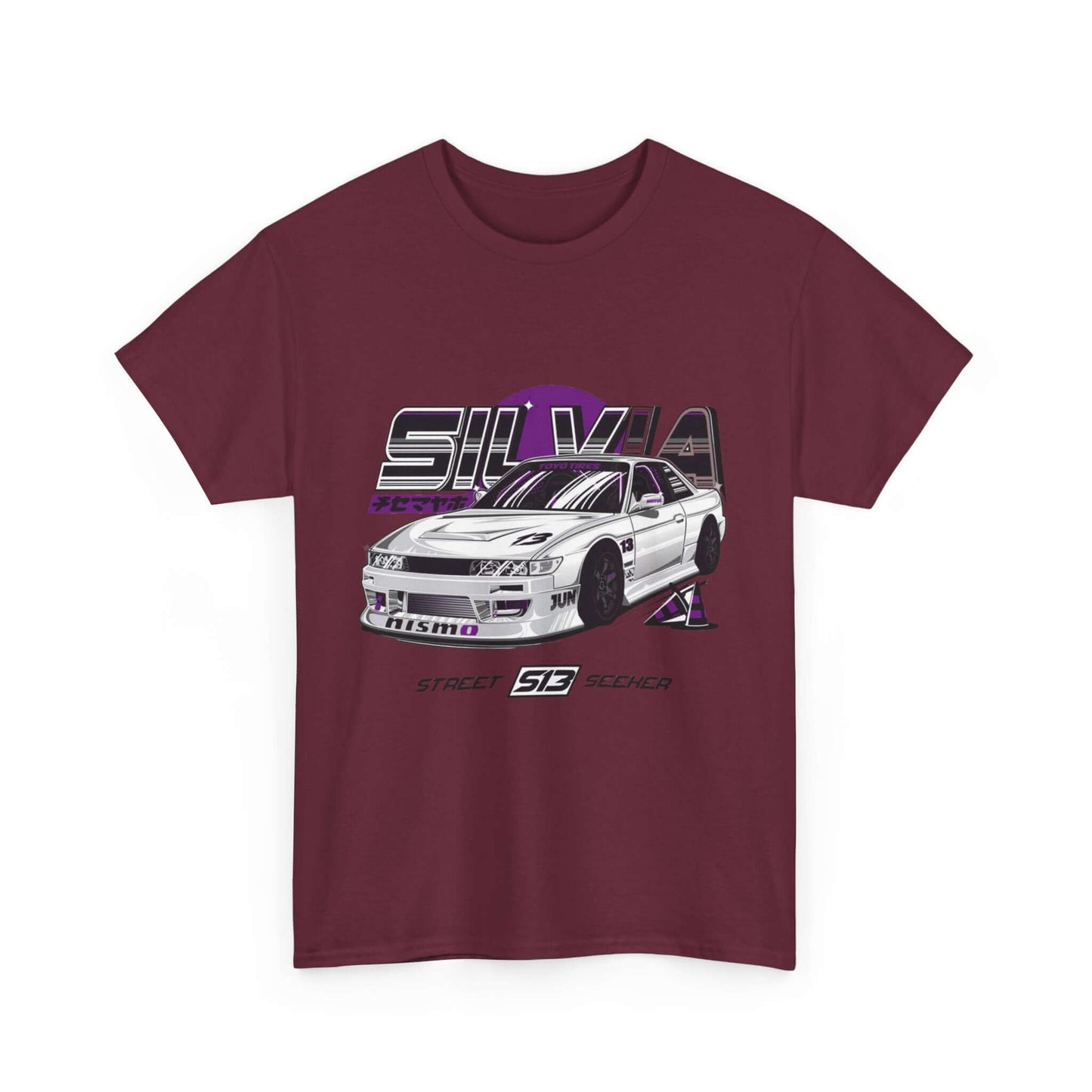 Drift-Ready Silvia S13 Tee - JDM Street Racing Shirt - Tuner Car Enthusiast Top
