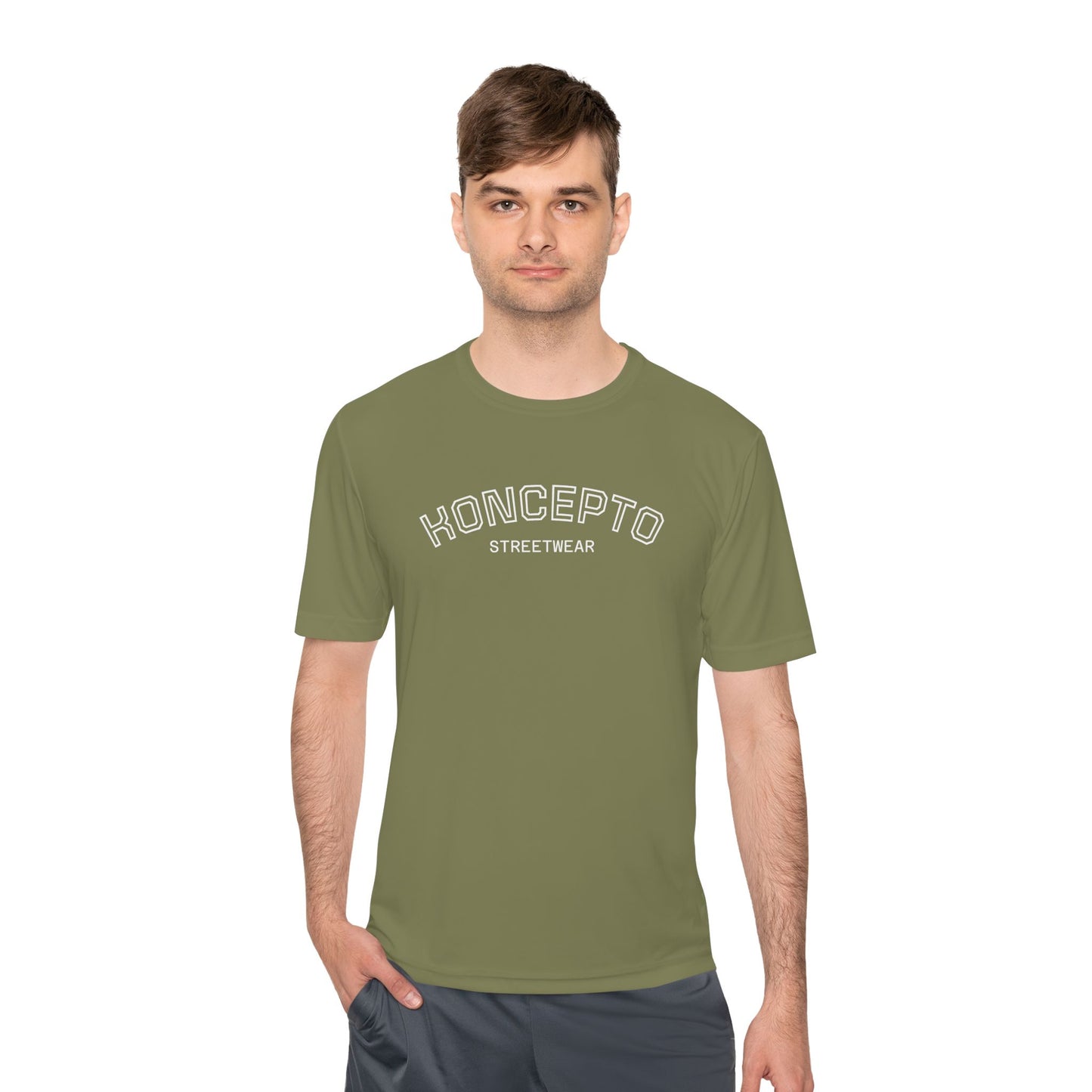Moisture Wicking Tee - Store Name Branding Shirt