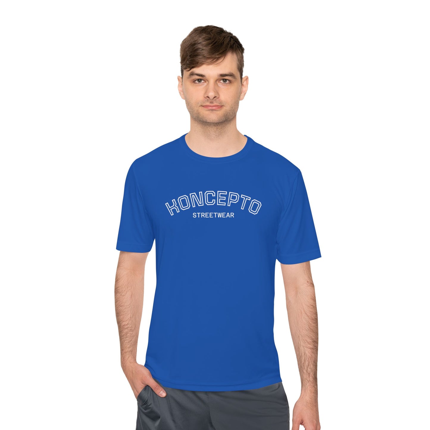 Moisture Wicking Tee - Store Name Branding Shirt
