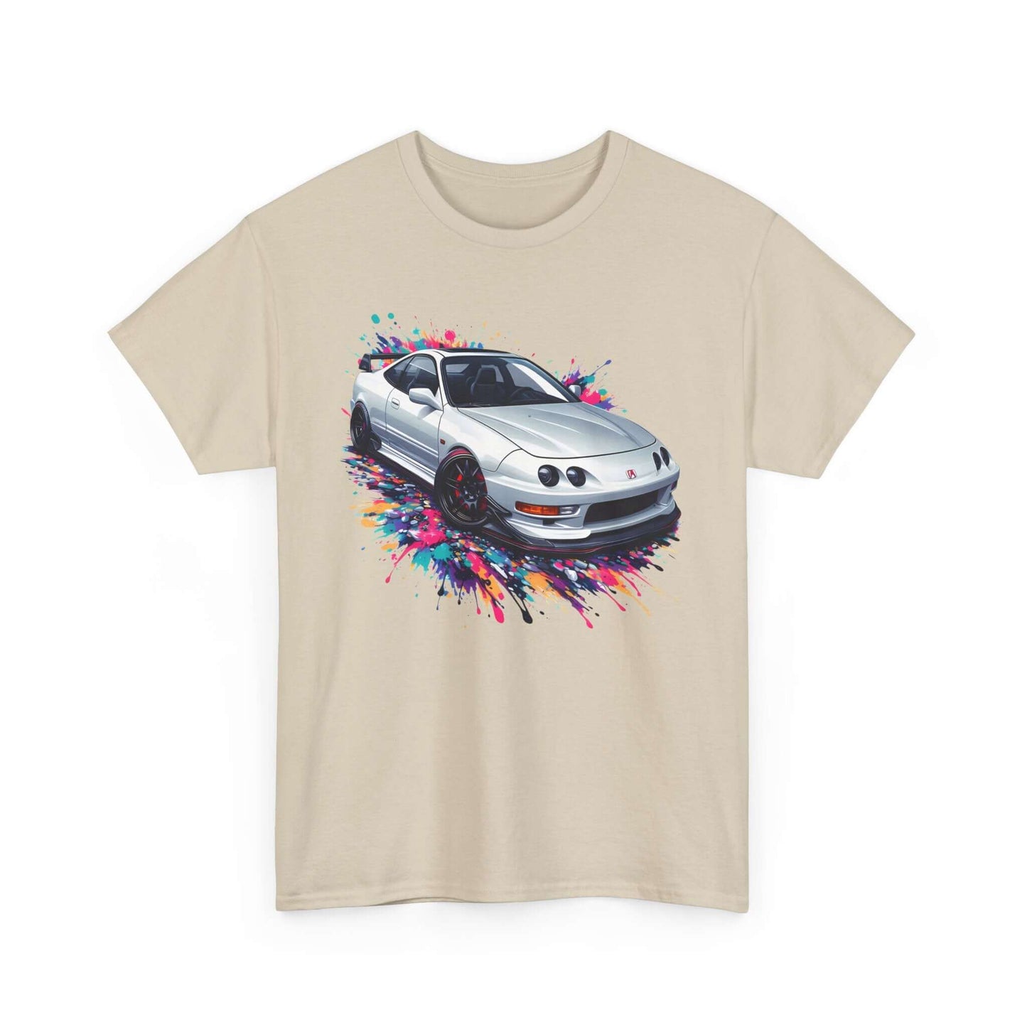 One of the many popular shirts on El Koncepto available in a T-shirt. Acura Integra in white. Jdm Drift Style