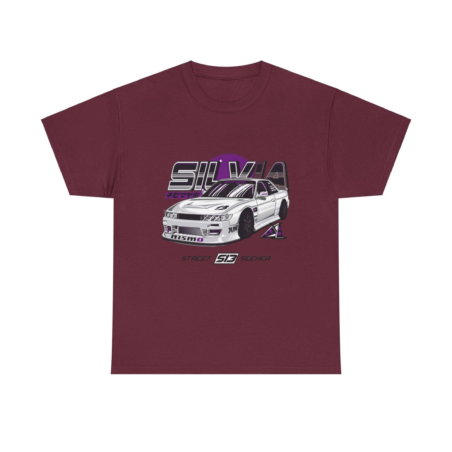 Drift-Ready Silvia S13 Tee - JDM Street Racing Shirt - Tuner Car Enthusiast Top