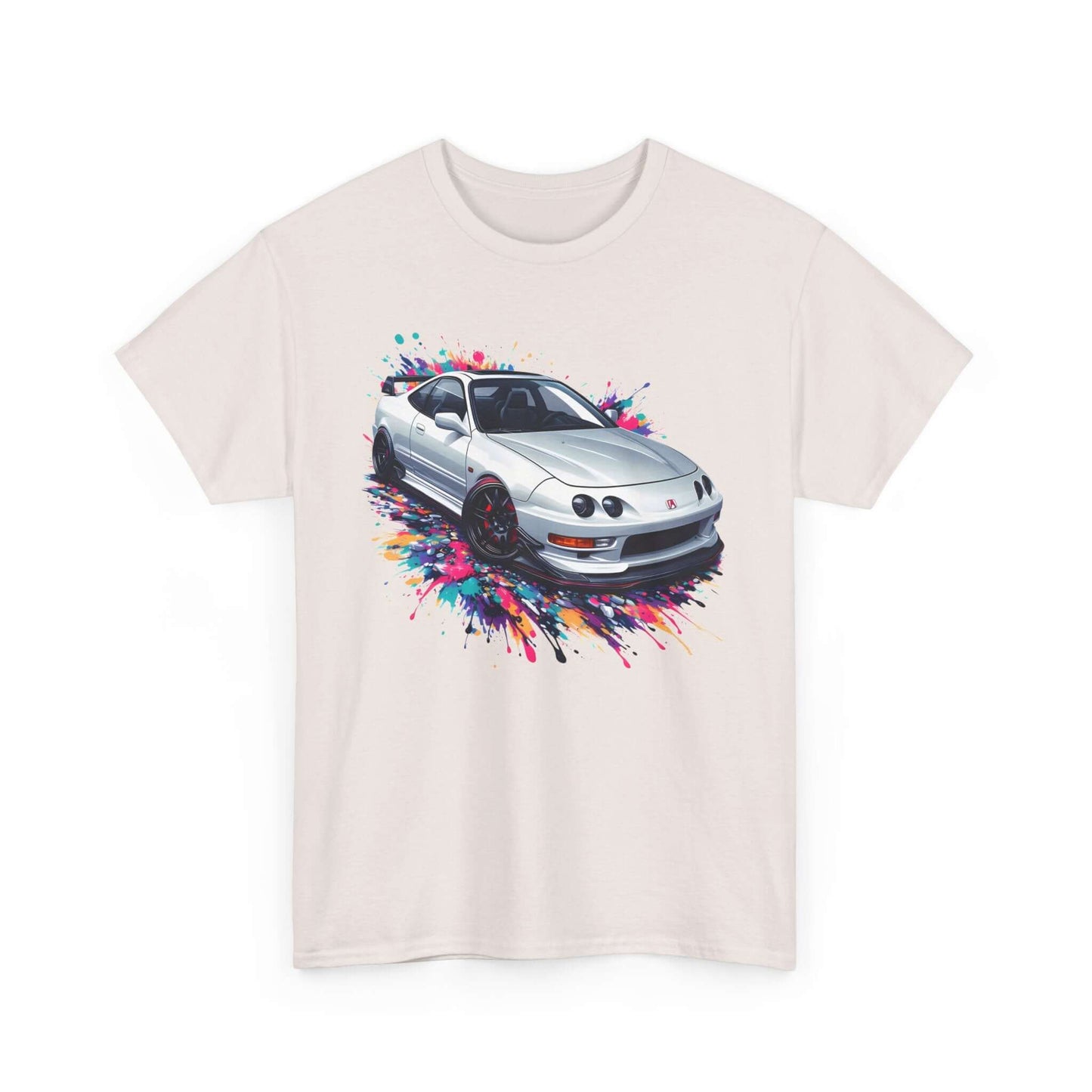 One of the many popular shirts on El Koncepto available in a T-shirt. Acura Integra in white. Jdm Drift Style