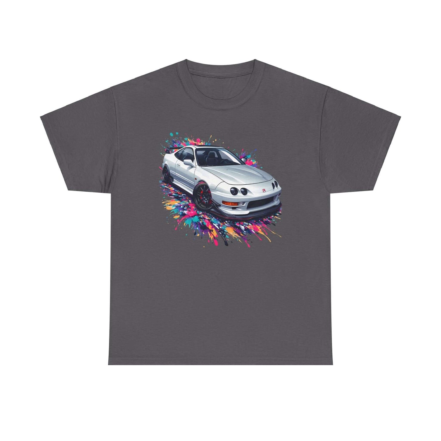 One of the many popular shirts on El Koncepto available in a T-shirt. Acura Integra in white. Jdm Drift Style