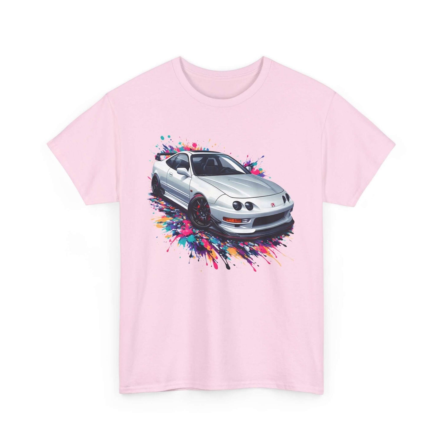 One of the many popular shirts on El Koncepto available in a T-shirt. Acura Integra in white. Jdm Drift Style