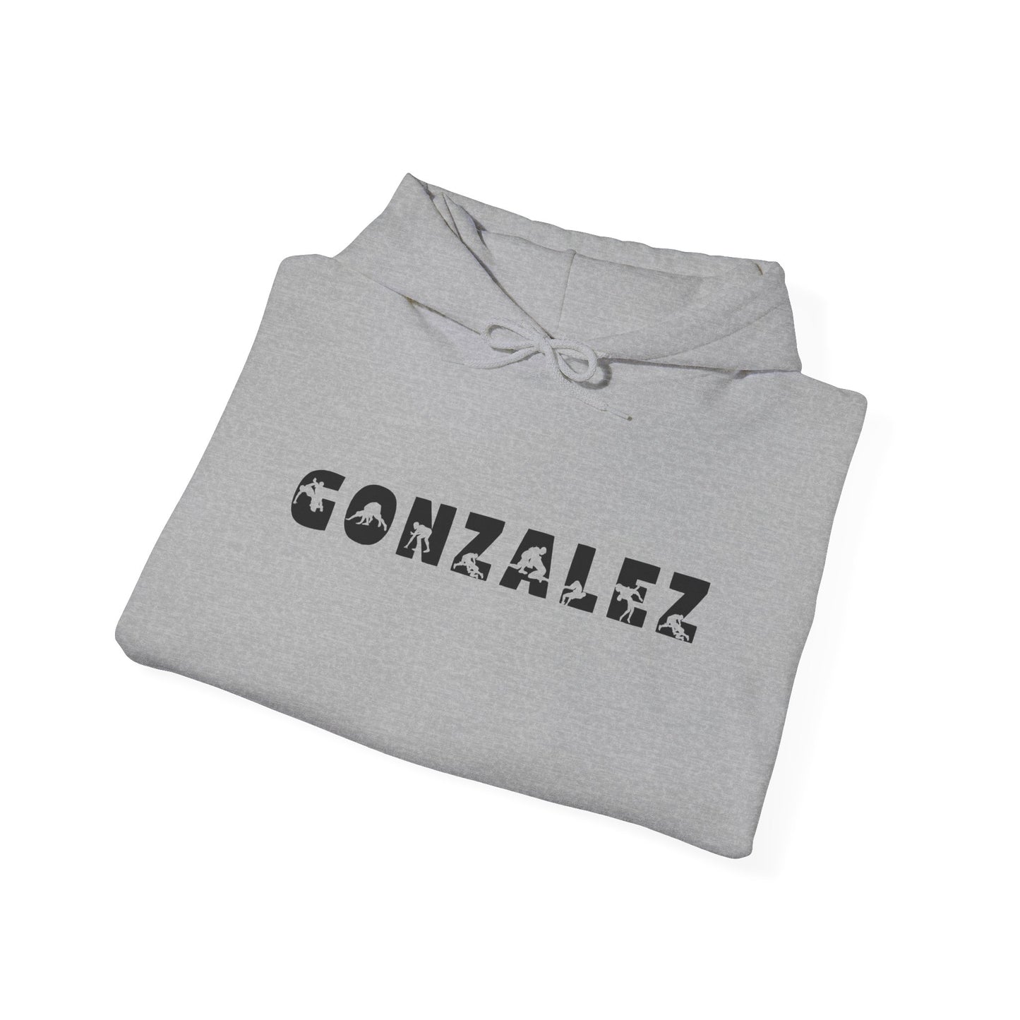 Custom Name Wrestling Hoodie - Unisex Hooded Sweatshirt