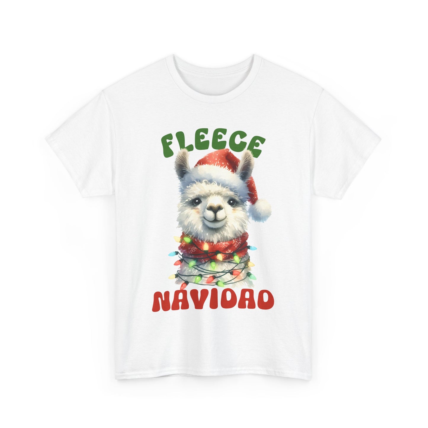 Festive Fleece Navidad Llama Christmas Sweater - Cute Holiday Apparel