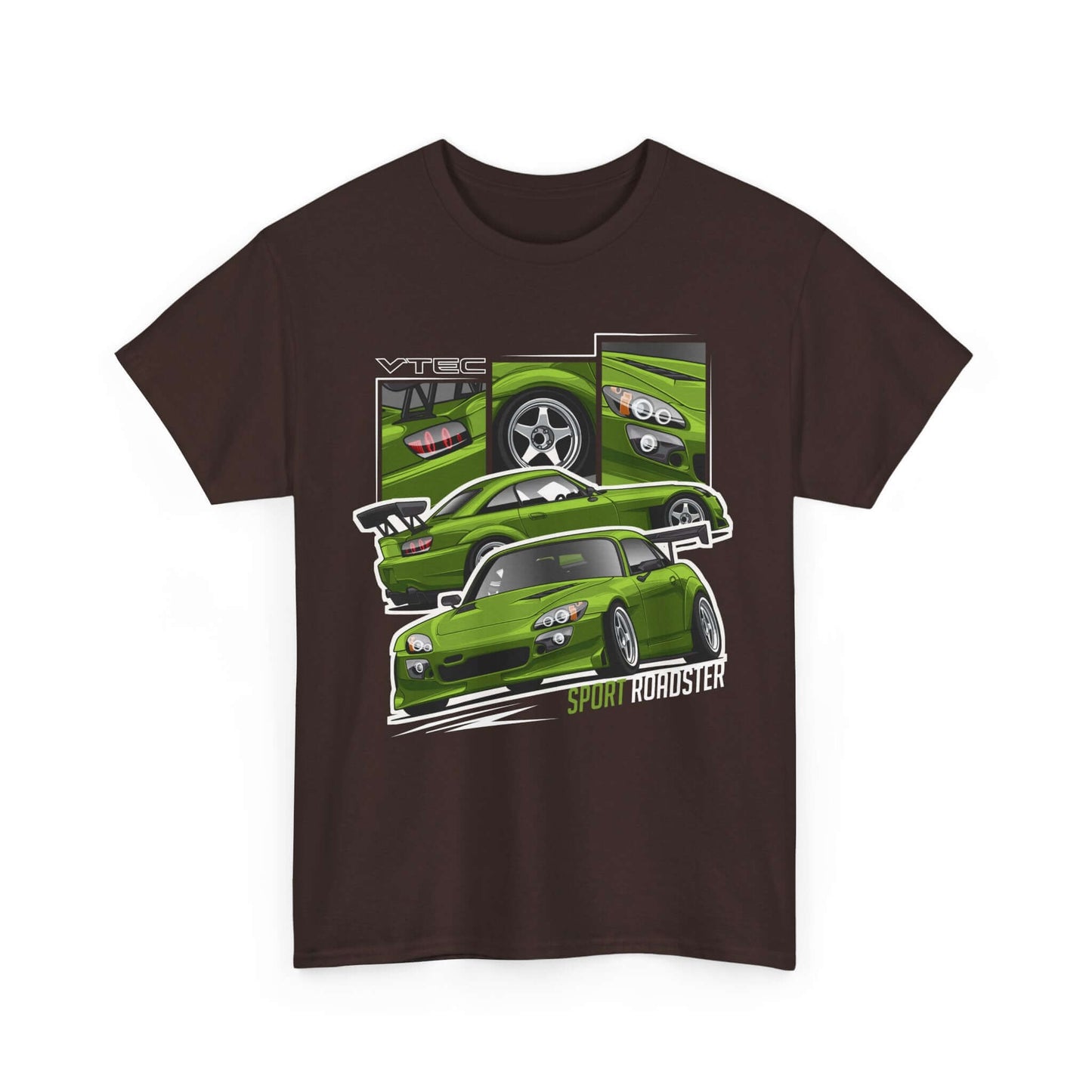 Sport Car Tee - Vibrant Green Honda S2000