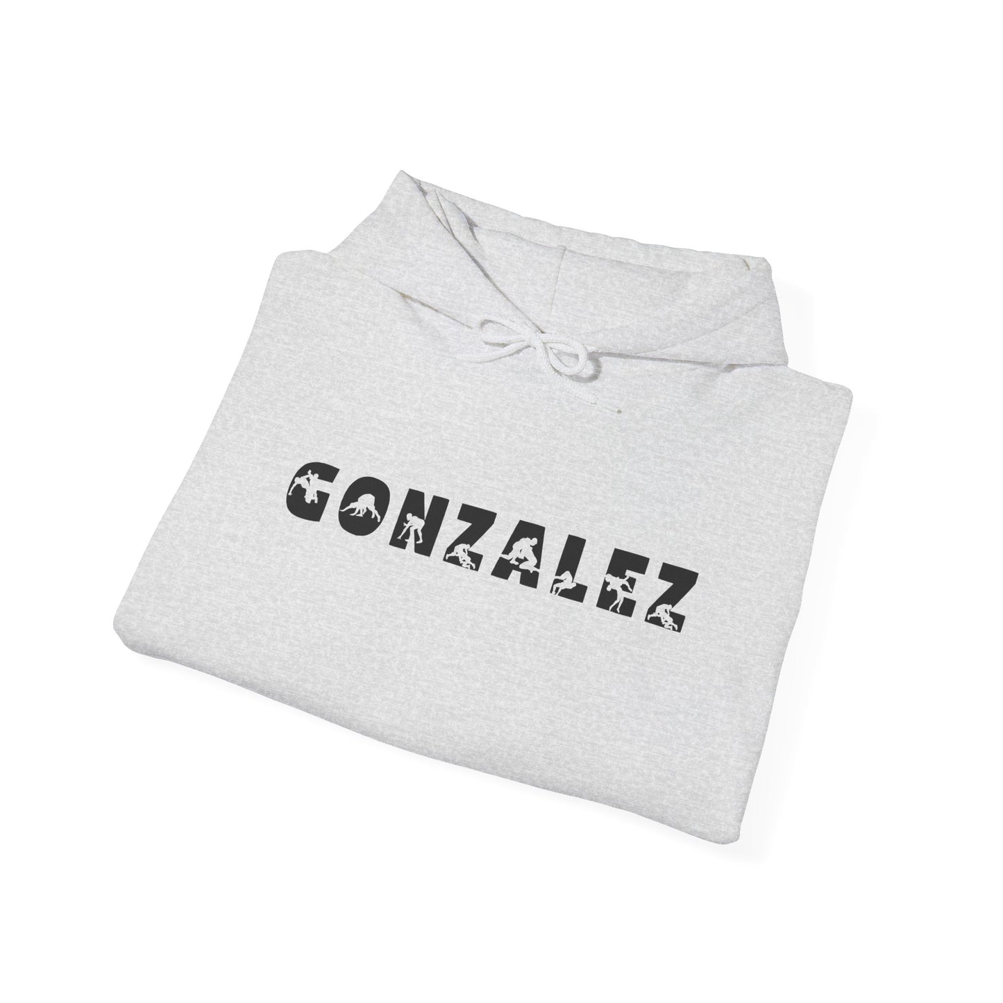 Custom Name Wrestling Hoodie - Unisex Hooded Sweatshirt