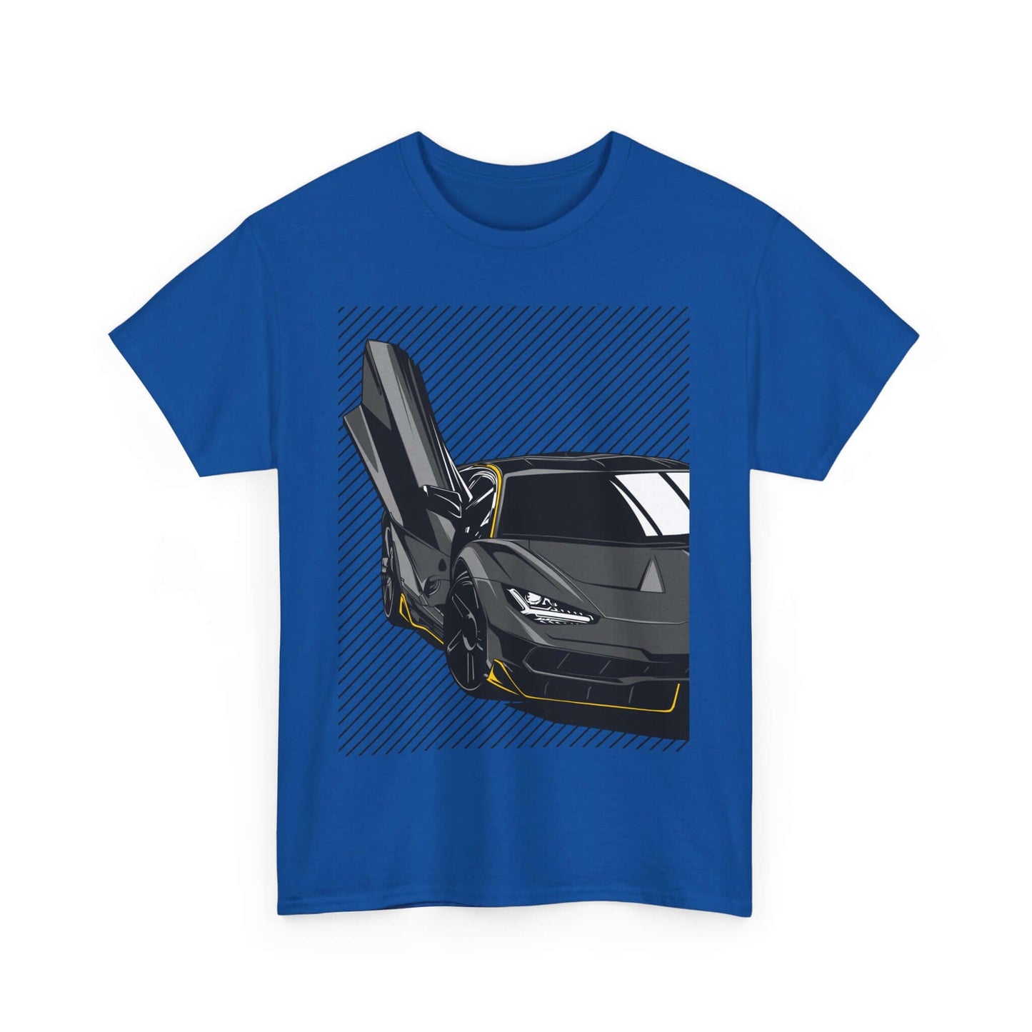 Modern Supercar T-Shirt, Contemporary Auto Enthusiast Tee, Trendy Racewear