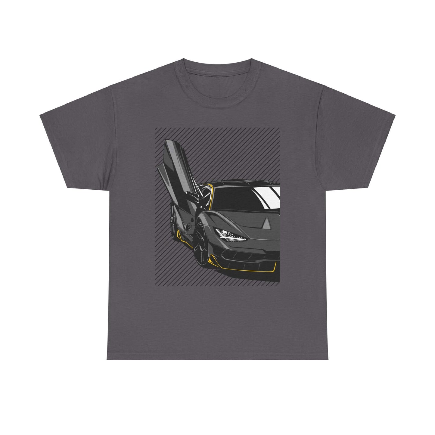 Modern Supercar T-Shirt, Contemporary Auto Enthusiast Tee, Trendy Racewear