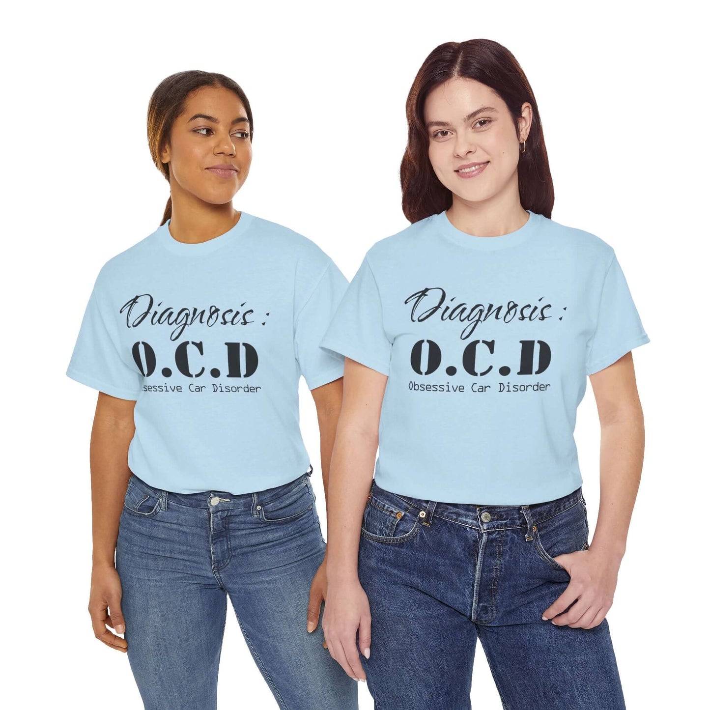 Unique Car Enthusiast T-Shirt: Show Your Love for Cars with OCD (Obsessive Car Disorder)