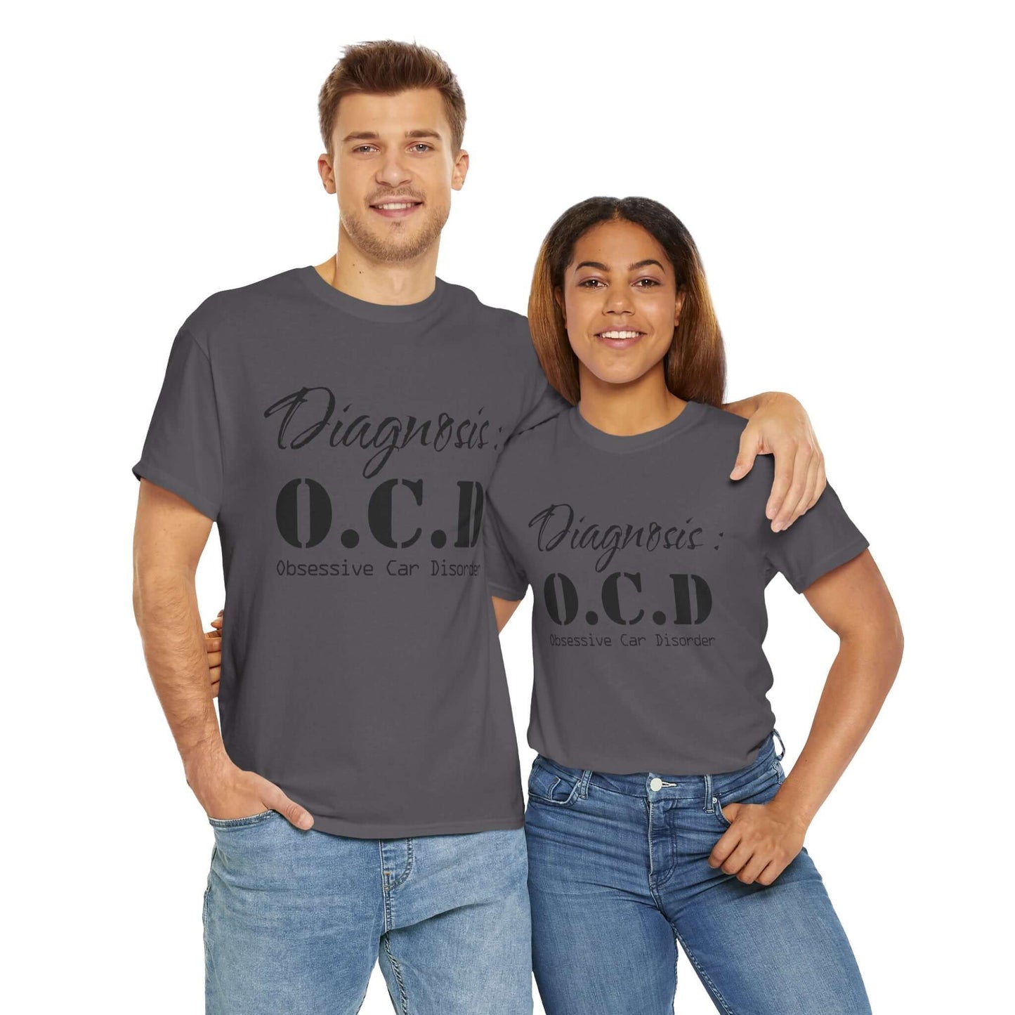 Unique Car Enthusiast T-Shirt: Show Your Love for Cars with OCD (Obsessive Car Disorder)