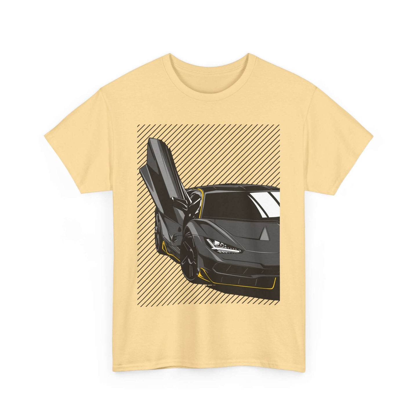 Modern Supercar T-Shirt, Contemporary Auto Enthusiast Tee, Trendy Racewear