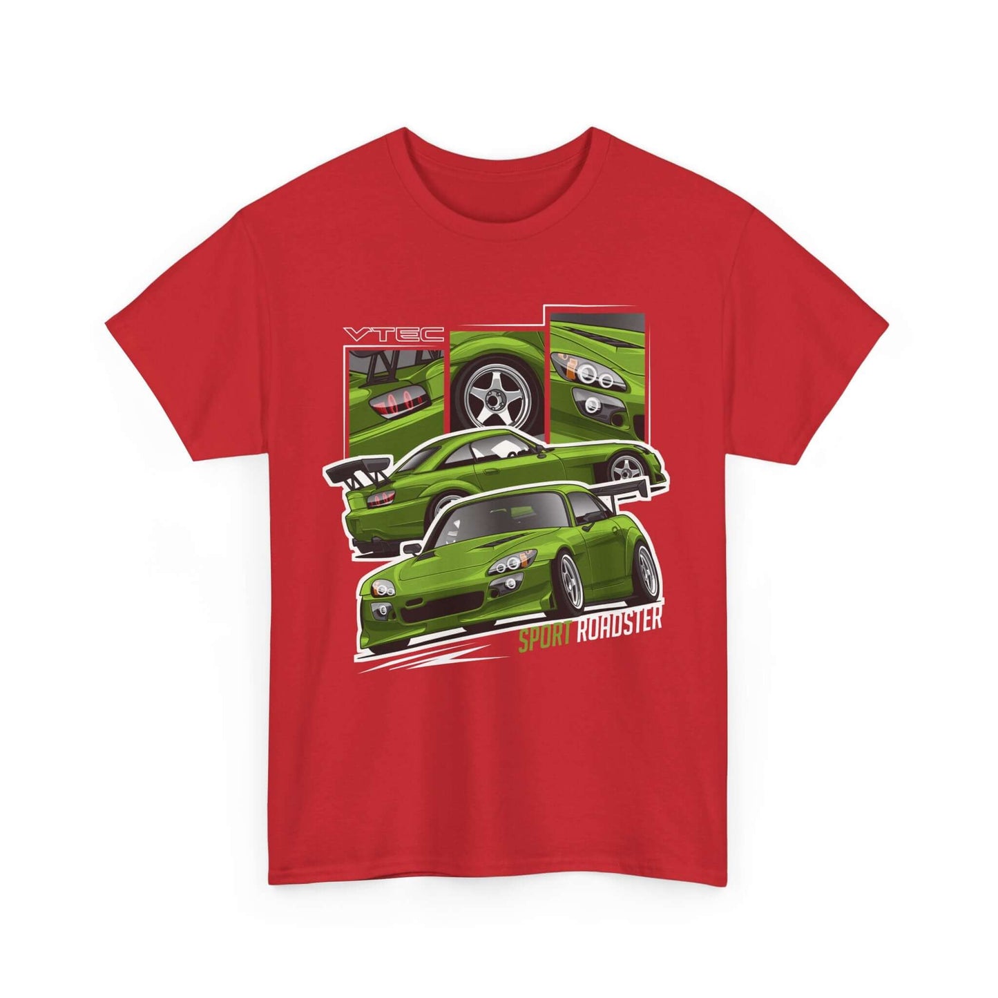 Sport Car Tee - Vibrant Green Honda S2000