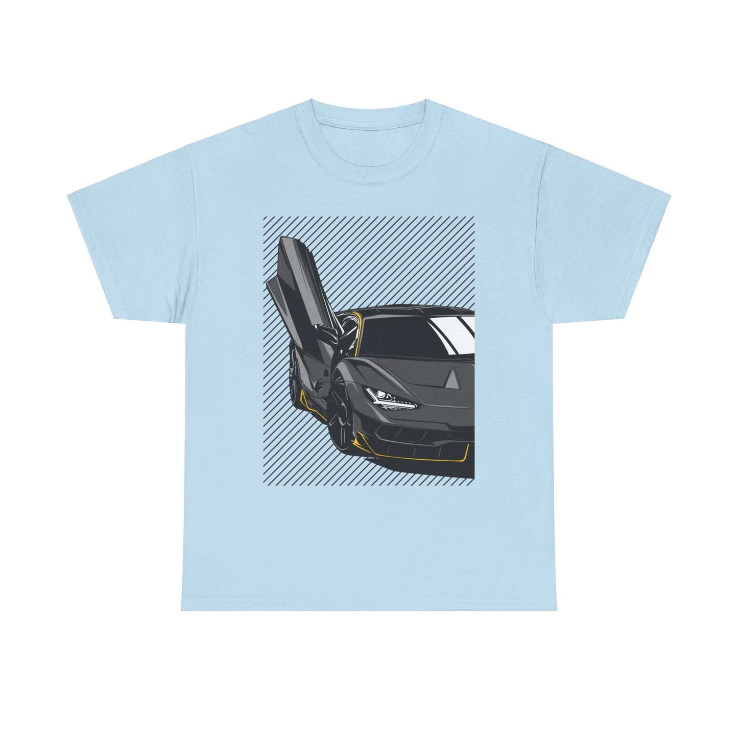 Modern Supercar T-Shirt, Contemporary Auto Enthusiast Tee, Trendy Racewear