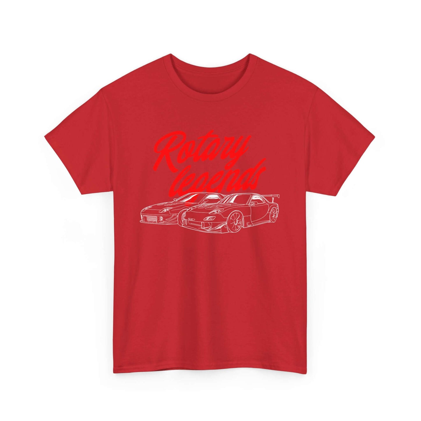 Rotary Legends T-Shirt, Classic Rotary Engine Cars Tee, Racing Enthusiast Apparel