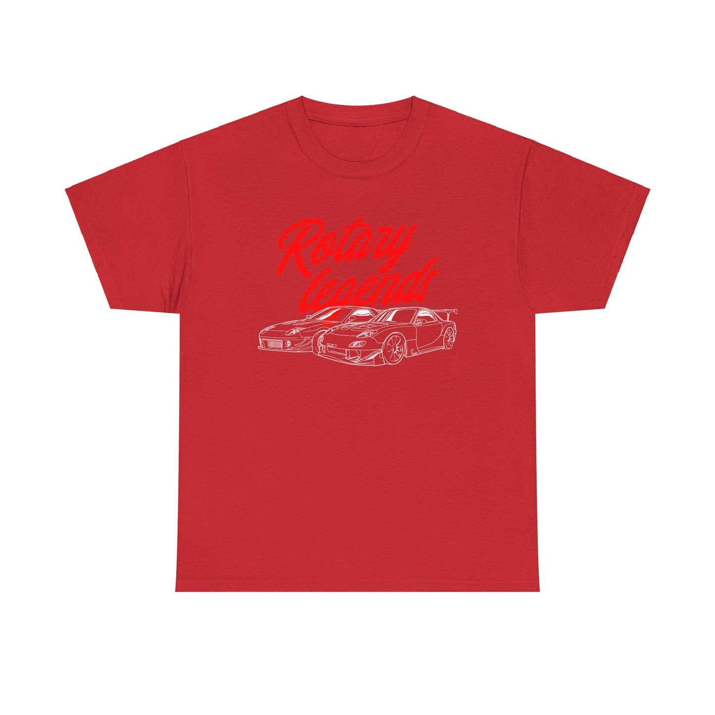 Rotary Legends T-Shirt, Classic Rotary Engine Cars Tee, Racing Enthusiast Apparel