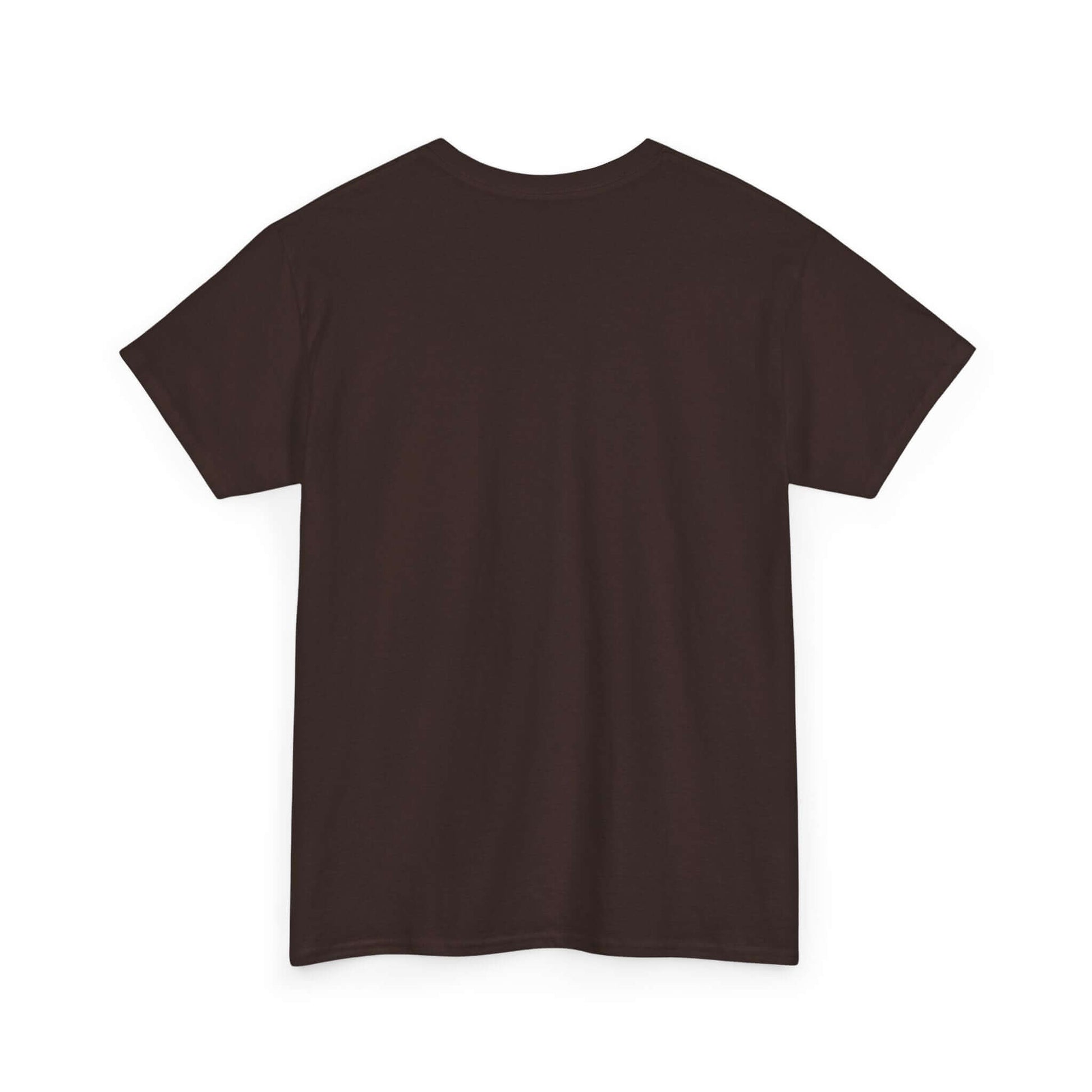 Back view of Bling Hip Bear tee in brown, showcasing its sustainable and durable fabric perfect for casual wear.