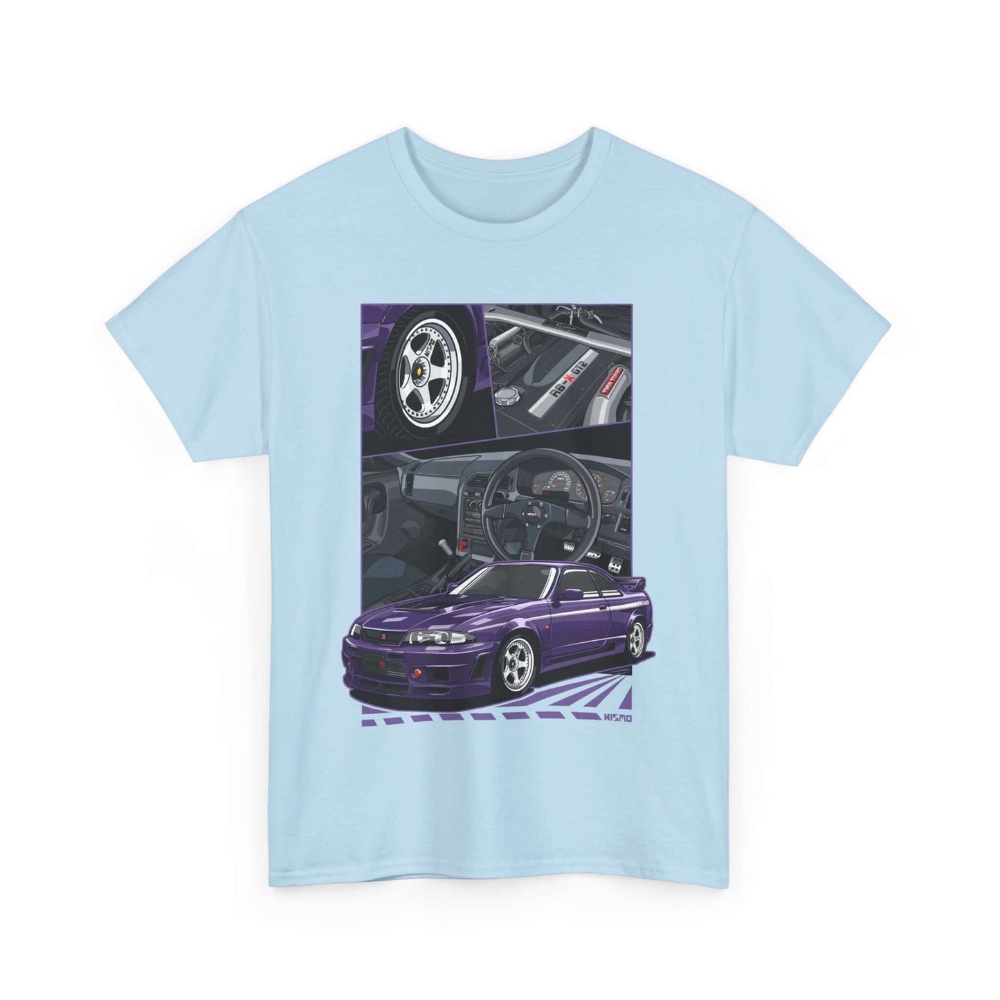 JDM Purple NISMO Nissan Silvia Cartoon T-Shirt