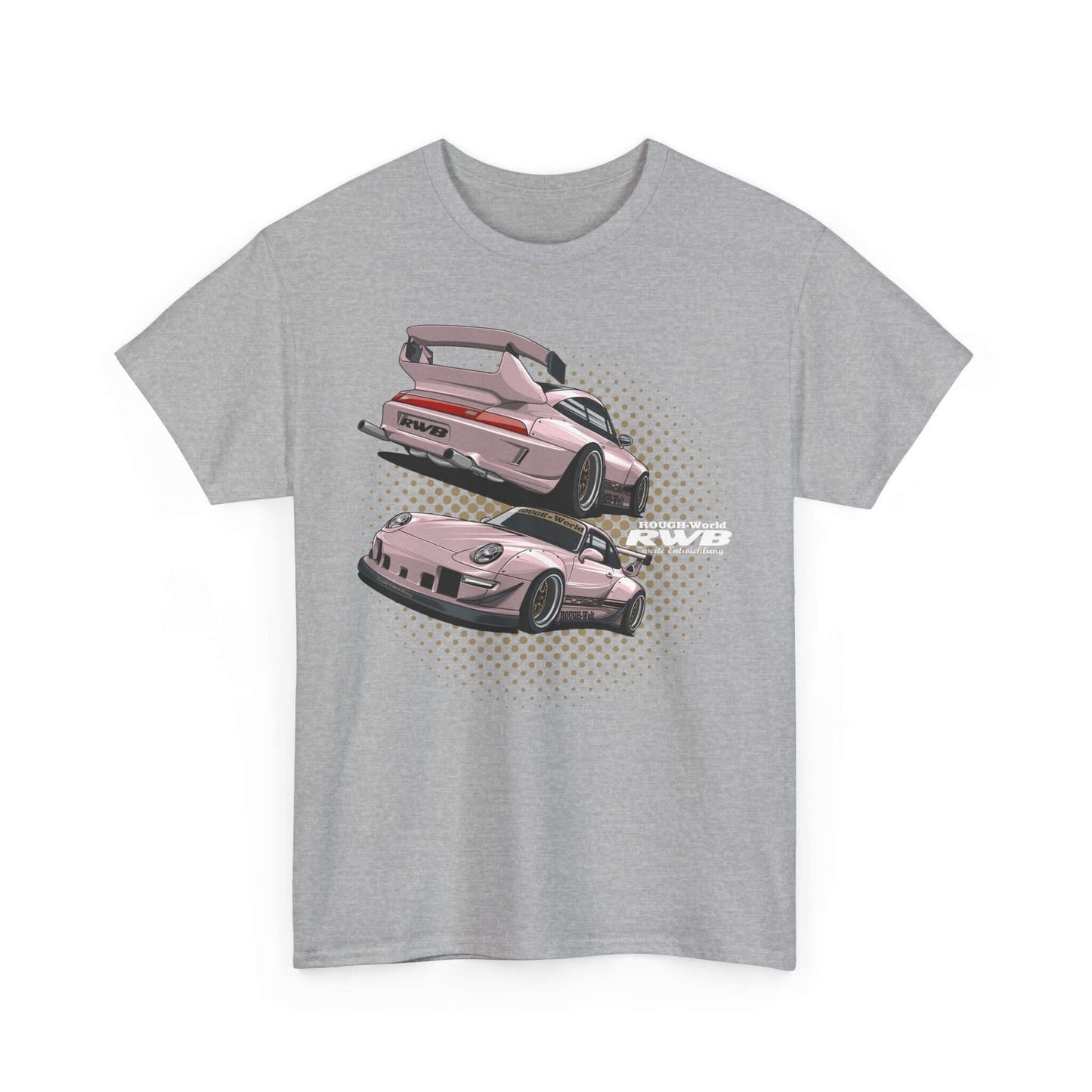 Sweatshirt - Pink Porsche Vintage Cars Statement for Casual Chic Days