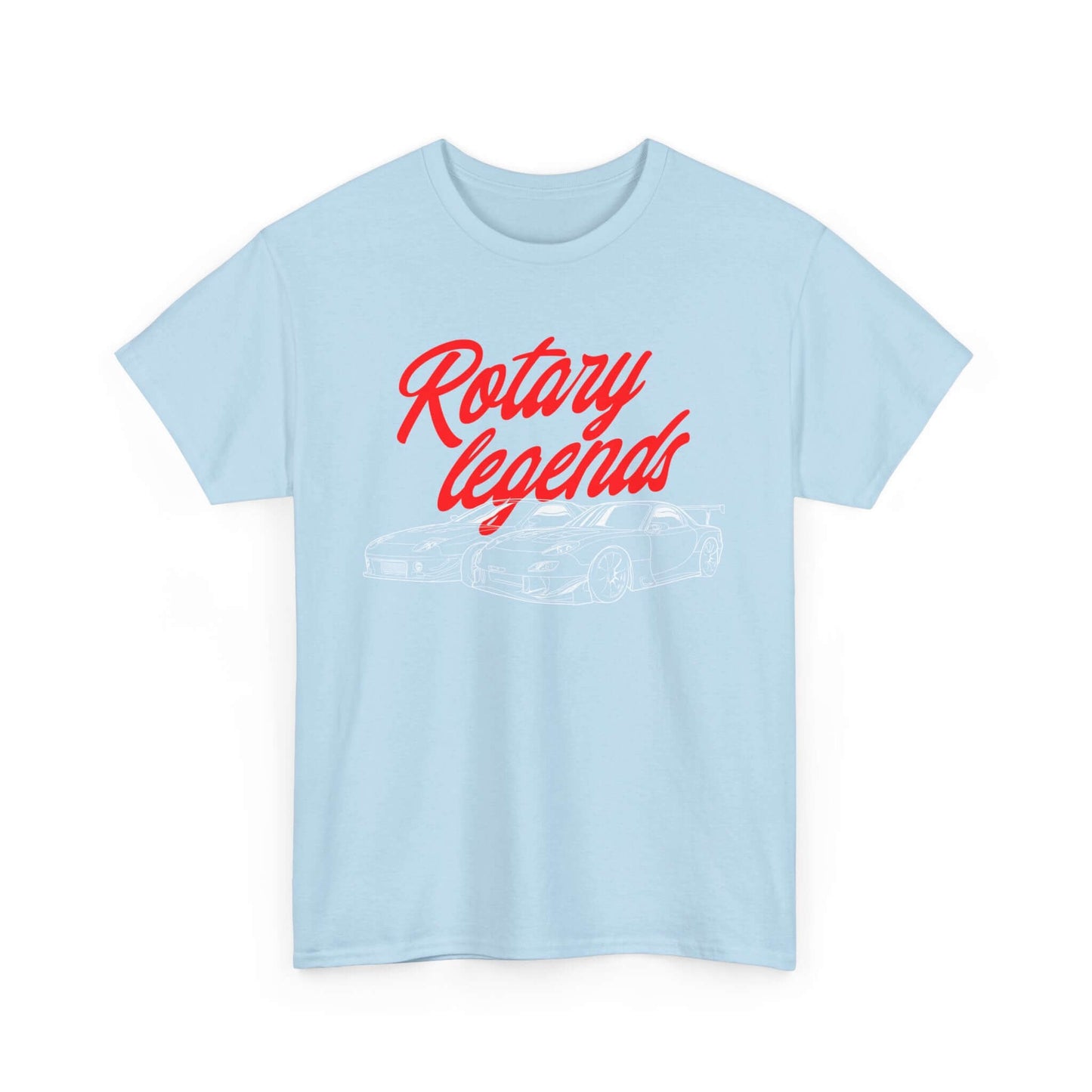 Rotary Legends T-Shirt, Classic Rotary Engine Cars Tee, Racing Enthusiast Apparel