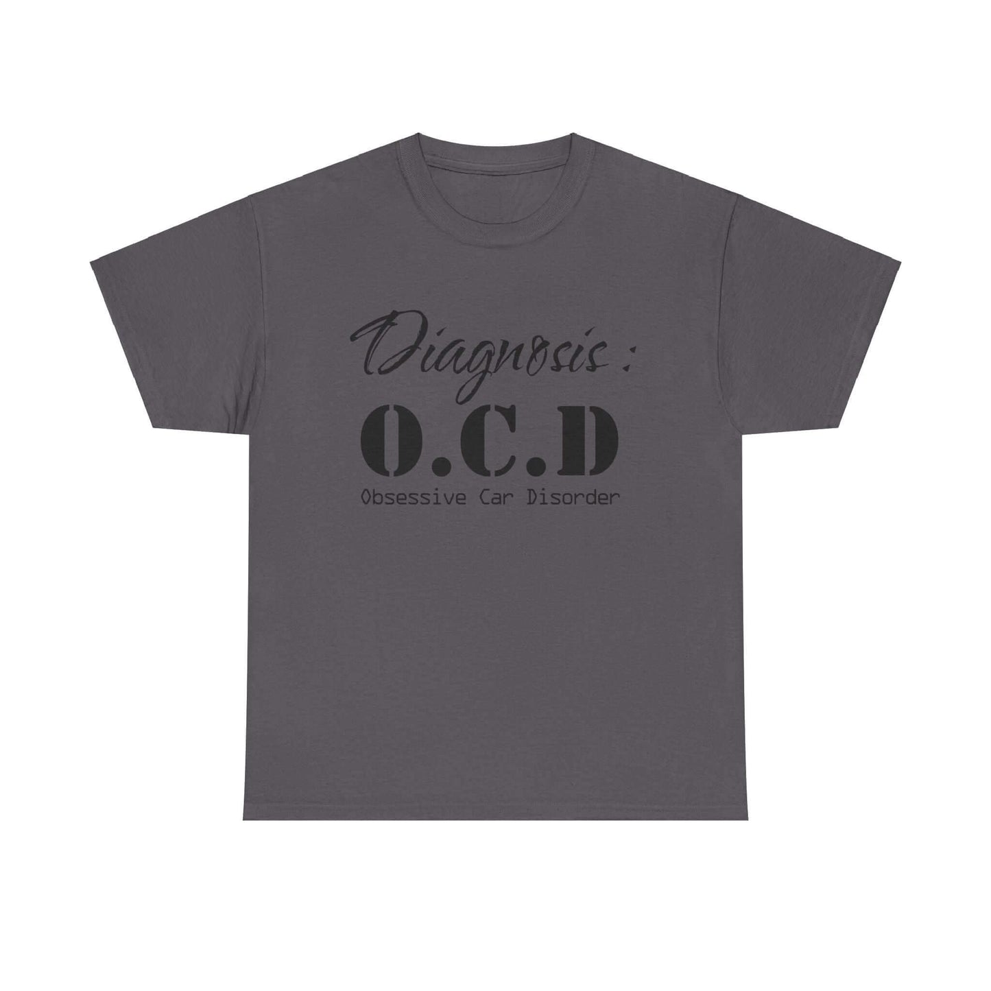 Unique Car Enthusiast T-Shirt: Show Your Love for Cars with OCD (Obsessive Car Disorder)