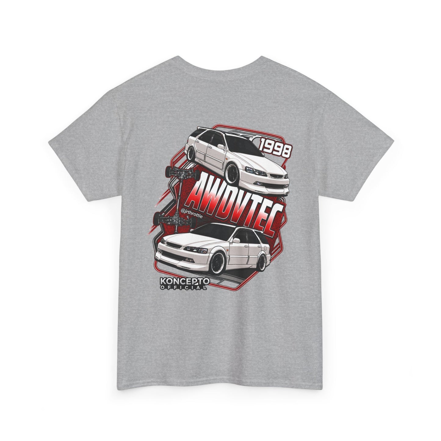 1998 AWD Wagon Shirt, JDM Inspired Car Tee, Import Wagon Graphic Shirt, Automotive Streetwear, Car Enthusiast Gift