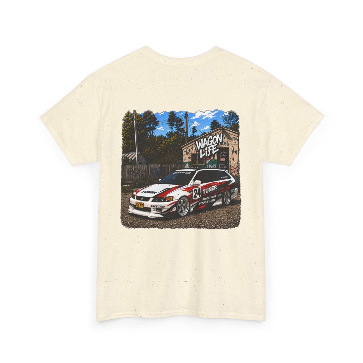 Wagon Life Shirt, AWD Wagon Graphic Tee, Import Car Shirt, JDM Inspired Streetwear, Tuner Wagon Car Meet Tee