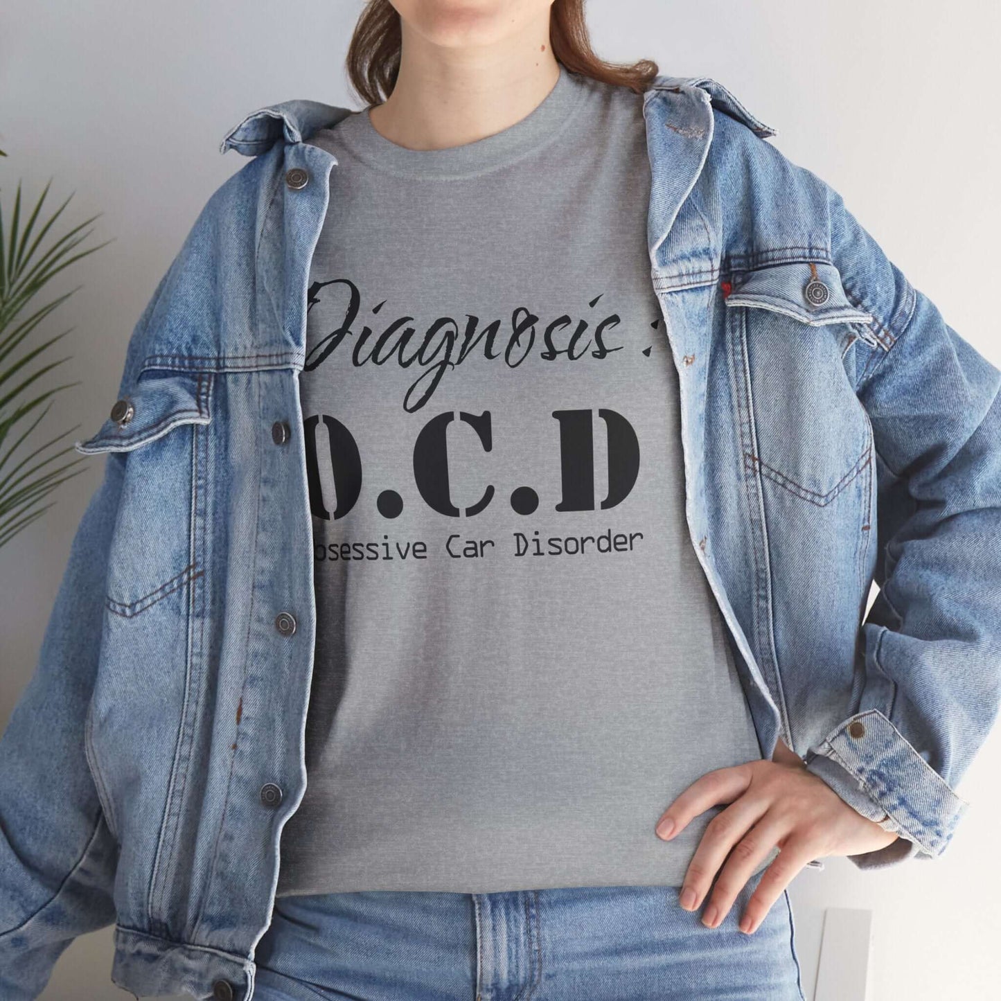 Unique Car Enthusiast T-Shirt: Show Your Love for Cars with OCD (Obsessive Car Disorder)