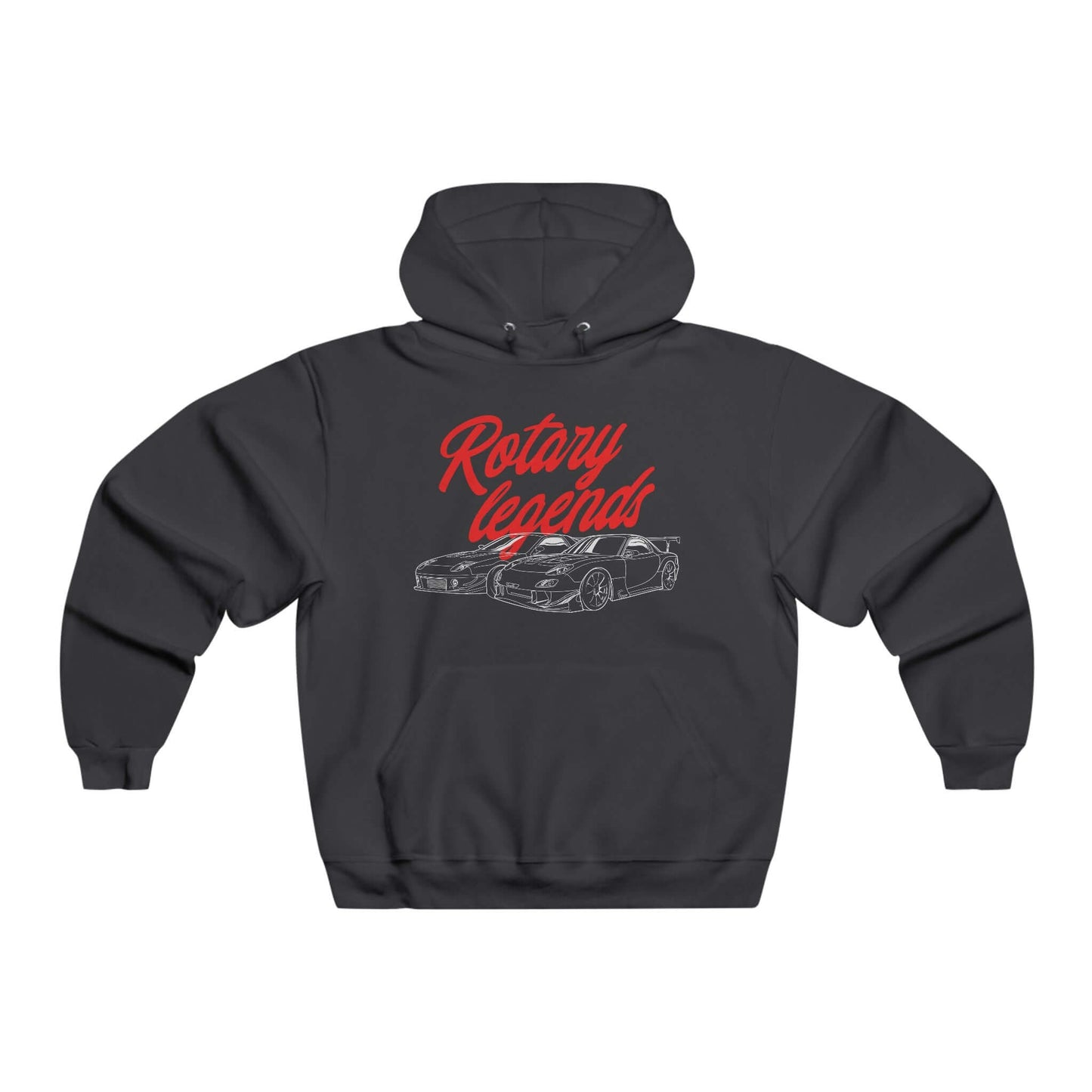 Hooded Sweatshirt - Rotary Legends - Rotary Worlds- RX7