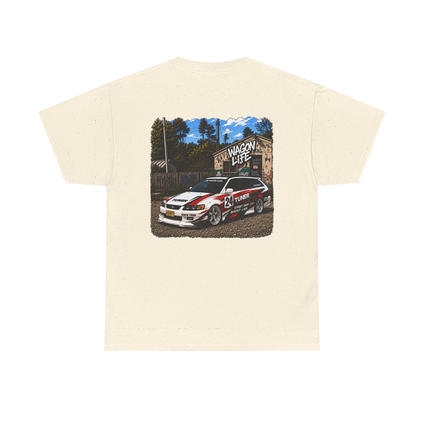 Wagon Life Shirt, AWD Wagon Graphic Tee, Import Car Shirt, JDM Inspired Streetwear, Tuner Wagon Car Meet Tee