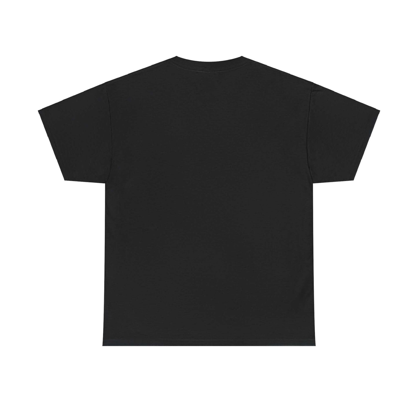 Back view of the Whimsical Bear Street Style Tee in black, perfect for casual urban wear.