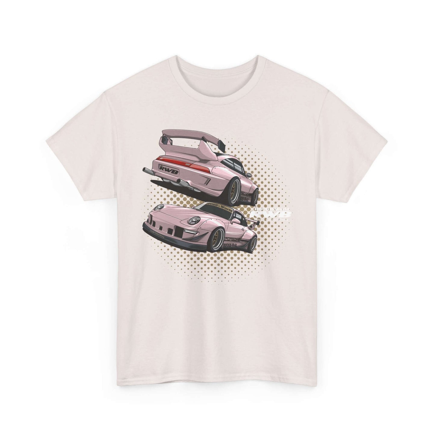 Sweatshirt - Pink Porsche Vintage Cars Statement for Casual Chic Days