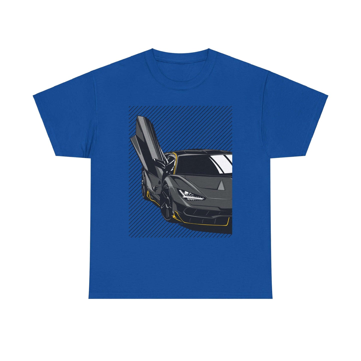 Modern Supercar T-Shirt, Contemporary Auto Enthusiast Tee, Trendy Racewear