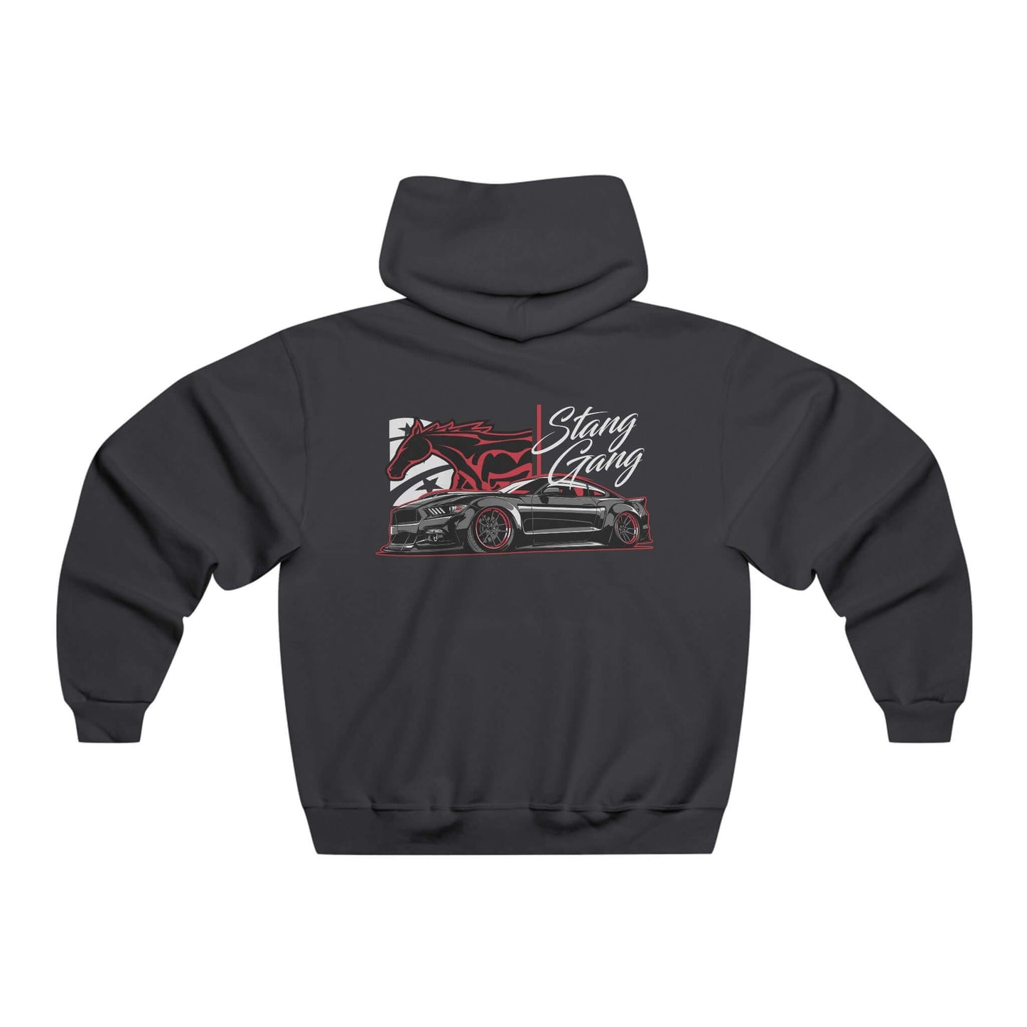 Hooded Sweatshirt - Stang Gang Muscle Car Lovers